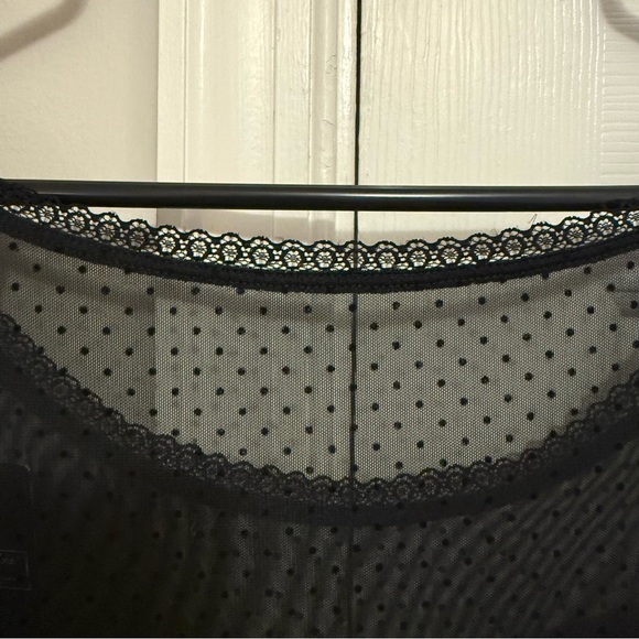 Abercrombie Sheer Mesh Long Sleeve Body Suit Size Large - Picture 7 of 8